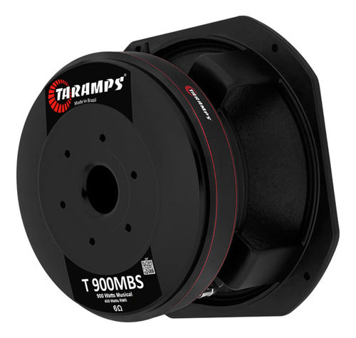プレストーマン Alto Falante Médio Grave Taramps 7driver T900mbs 450w Quadrado 6Ohms