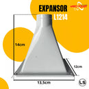 Par Corneta Lente Hard Power 1 Pol L1214 Branca Profissional