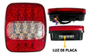 Lanterna Traseira Caminhão Led Marmitão Linha New 12v/24v