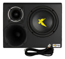 Caixa Amplficada Exclusive Trio 8 Preto Xc 300