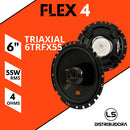 Par Alto Falante Jbl Selenium Flex 6trfx55 6 55w Rms 4 Ohms