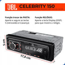 Som Automotivo Jbl Celebrity150 Aux Usb Bluetooth Sd Card Fm