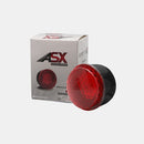 Sirene De Sinalização Vermelha Com Led Bivolt Asx