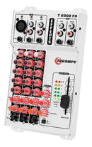Mesa De Som Taramps T0302 Fx Led Multicolor Efeitos Rca 12v