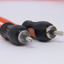 Cabo Injetado Som Automotivo Y 1f2m 5mm 30 Flexível Ouro Kx3