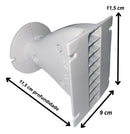 Guia De Ondas Eap G120 Expansor Cone Branco Estranho Wge