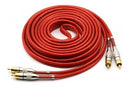 Cabo Rca Techone Blindado 5m Vermelho