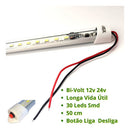 Barra Led Bi-volt 12v/24v 50cm - Asx Luminária Food Truck