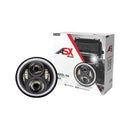 Farol Redondo 7 Polegadas Asx H4 Angel Eyes