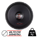 REPARO HARD POWER SUB HP1750SG 18 POL' 4OHMS   17