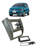 Moldura Fiamon 2 Din Grafite Crossfox 2016 Grafite 2701