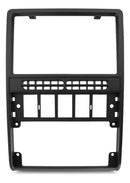 Moldura De Painel 2 Din Parati 1994 A 2003 Preto Fiamon