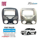 Moldura 2din Palio G2, Siena E Strada Fire 02/14 Preto 4279 Preto