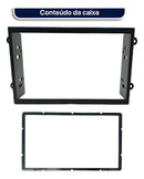 Moldura Fiamon 2 Din Onix Prisma Spin Cobalt Onix Joy 2470 Preto