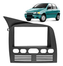 Moldura Painel Dvd 2din 7 Pol Palio 1999 Até 2003 - 5966 Preto