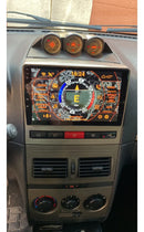 Moldura 9 P/ Fiat Idea, Palio, Siena E Strada 2008/12 4289 Preto