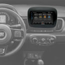 Moldura 2din Multimidia 7 Pol Fiat Mobi 2016 Até 2025 4009 Preto