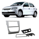 Moldura Fiamon 2din Gol Voyage Saveiro G5 Prata 2433 Prata