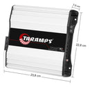 Modulo Taramps Smart 3 Amplificador 3000w Smart3 Multi Impedancia 1 Ohm Ou 2 Ohms 3000wrms Som Automotivo