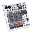 Mesa De Som 6 Canais Player Multicolor T0602 Mixer Taramps T 0602 Equalizador 4 Bandas Mp3 Usb Fm Bluetooth 78 Efeitos Rgb Led Efeito Echo FX Microfone Violão Som Automotivo Profissional Igreja