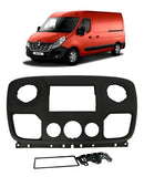 Moldura Fiamon 2 Din Renault Master 2014 A 2026 4091 Preta Fosca