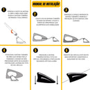 Antena Tubarao Shark Barbatana Universal Exter Carro Enfeite