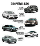 Moldura 2din Fiamon 5991 Flutuante Multimidia 9 Polegadas Gol Voyage Saveiro G7 G8 G9 Amarok Jetta Tiguan Passat Fusca Cor Preto