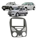 Moldura 2din Palio G2, Siena E Strada Fire 02/14 Preto 4280 Cinza