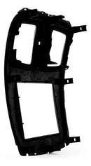 Moldura 7 Polegadas Renault Logan 2014 Sandero 2015 3325 Preta Fosca