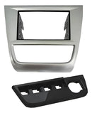 Moldura Fiamon 2 Din Gol Voyage Saveiro G6 Prata 2435 Prata