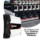 Modulo Amplificador Taramps Md 5000.1 4 Ohms Som Automotivo Branco