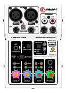 MESA TARAMPS T0202 2 CANAIS C/USB 12V BRANCA
