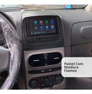 Moldura Fiamon 2 Din Prata Idea/ideia Adv 2013 A 2018 2507 Preto