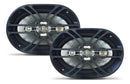 Par Alto Falante Bravox B4x69 D 6x9 Polegadas Quadriaxial 300wrms