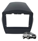 Moldura 9 Pol Hyundai Ix35 Acima De 2010 Preta Fiamon 6079 Preto Fosco