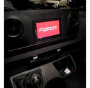 Moldura 7 Pol 2 Din De Central Multimidia De Sprinter 4209 Preto