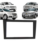Moldura 2 Din Fiamon 2350 P/ Vectra Corsa Meriva Montana Preto