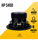 SUBWOOFER HARD POWER HP S450 4OHMS 8 POL