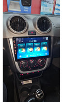 Moldura De Painel 9 Multimídia Gol Voyage Saveiro G5 5851 Preto