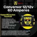 Conversor Usina Connect Charger Dc-dc 12/12v 60a 750 Watts Bateria