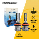 Lampada Ultra Led Small HB4 HB3 6500k 8400 Lumens Ip67 Ray-x