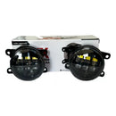 Kit Farol De Milha/auxiliar Led Embutido 40w 6000k Fiat