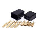 Conector 4 Vias Com Terminais Permak Kit Com 10 Peças