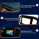 Moldura 2 Din Multimídia 7 Pol Fiat Strada 2021 Fiorino 2022 Preta - 4216