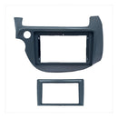 Moldura 2 Din Honda Fit 09-14 9 Pol Grafite Fiamon 5677