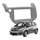 Moldura 2 Din Honda Fit 09-14 9 Pol Grafite Fiamon 5677