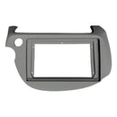 Moldura 2 Din Honda Fit 09-14 9 Pol Grafite Fiamon 5677