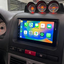 Moldura 2 Din Fiat Palio/idea 08-12 Preta Fiamon 3128