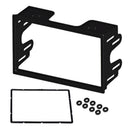 Moldura 7 Polegadas Polo Fox Passat Ecosport Fiesta Preta