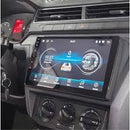 Moldura 2din Fiamon 5991 Flutuante Multimidia 9 Polegadas Gol Voyage Saveiro G7 G8 G9 Amarok Jetta Tiguan Passat Fusca Cor Preto